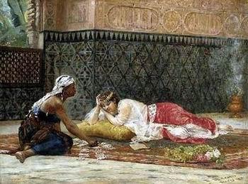 unknow artist Arab or Arabic people and life. Orientalism oil paintings  293 Spain oil painting art